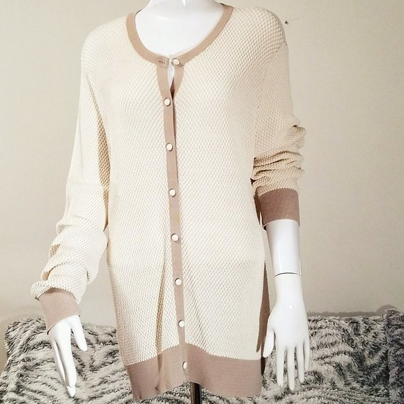 Lightweight Cardigan Overshirt l Two Twenty Five, XL l NWT - Picture 3 of 13